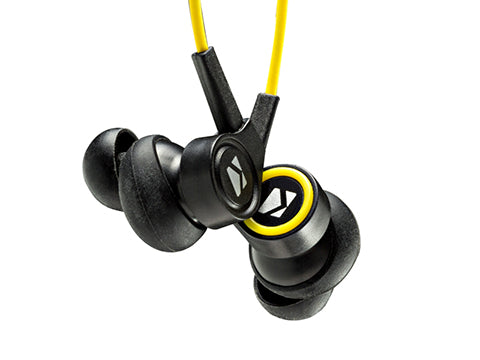 Kicker 46EB200BTB EB200BT Bluetooth Sports Earbuds; sweat and water-resistant; Black - Bass Electronics