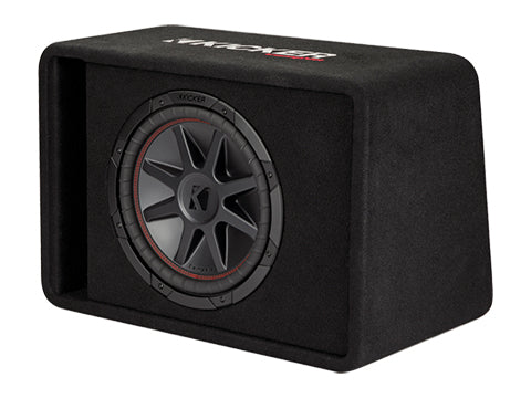 CompVR 12" (30cm) single subwoofer in Vented Enclosure, 2-Ohm, 400W - Bass Electronics