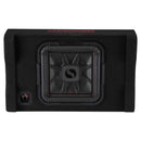 Kicker 49L7TDF102 1000W Peak (500W RMS) 10" 2-Ohm Shallow-mount Component Subwoofer with Enclosures - Bass Electronics