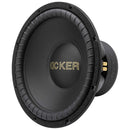 Kicker 50GOLD104 800 Watts 10" Competition Gold Series Dual 4-Ohms Car Subwoofer