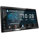 Kenwood 6.8" Navigation Digital Multimedia Receiver with Bluetooth and Apple CarPlay Compatibility (DNR476S) - Bass Electronics