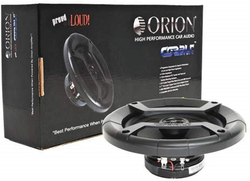 Orion CO65 6.5" 2-Way Cobalt Series Coaxial Car Audio Speaker - Bass Electronics