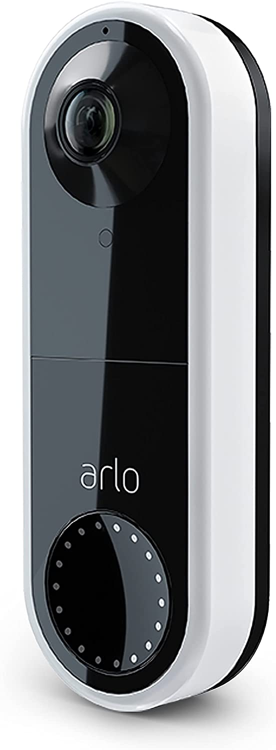 Arlo Video Doorbell | HD Video, Weather-Resistant, 2-Way Audio | Motion Detection and alerts | Compatible with Alexa | (AVD1001) - Bass Electronics