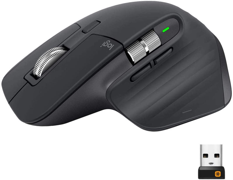 Logitech MX Master 3 Advanced Wireless Mouse - Black - Bass Electronics