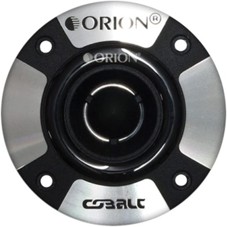 ORION CTW125 1.25" 200W Cobalt Bullet Car Audio Tweeter, Black and Silver - Bass Electronics
