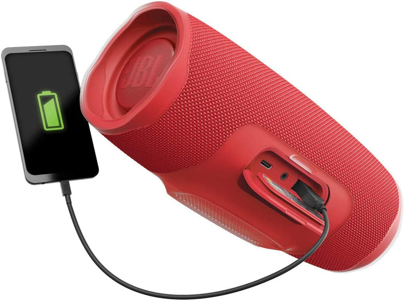 JBL Charge 4 Waterproof Bluetooth Wireless Speaker - Black - Bass Electronics
