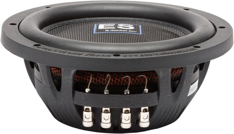 American Bass ES 1044 10 Inch Slim Cast Basket Dual 4 Ohm 1000 Watt Max 500 Watt RMS - Bass Electronics