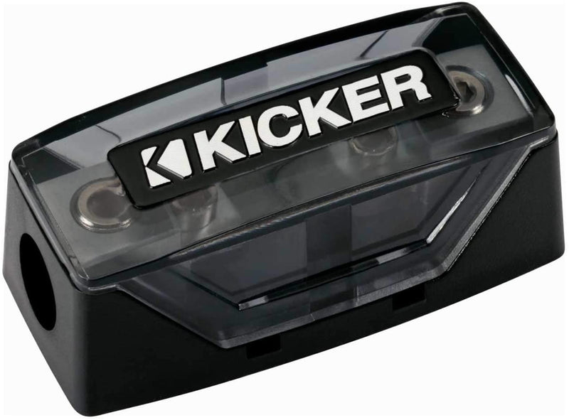 Kicker 46FHS FHS – AFS fuse holder, 1/0-8 AWG in/out, single fuse - Bass Electronics