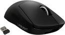 Logitech G Pro X Superlight 25600 DPI Wireless HERO Optical Gaming Mouse - Black - Bass Electronics