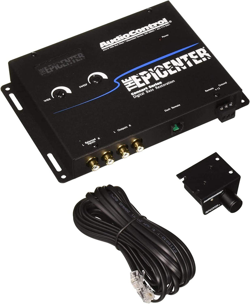 AudioControl The EPICENTER Black Bass Restoration Processor - Bass Electronics
