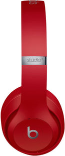 Beats Studio3 Wireless Noise Cancelling Over-Ear Headphones - Apple W1 Headphone Chip, Class 1 Bluetooth, Active Noise Cancelling, 22 Hours of Listening Time, Built-in Microphone - Red - MX412LL/A