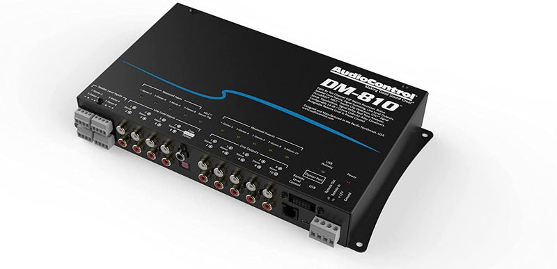 AudioControl DM-810 8 by 10 Channel Matrix Digital Signal Processor - Bass Electronics