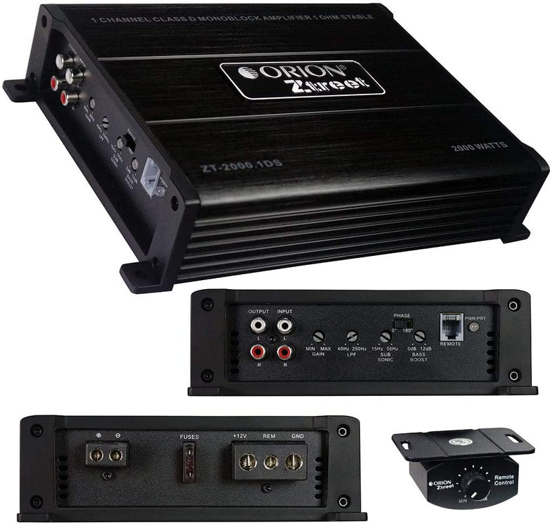 Orion Ztreet Amp 4 ch. 5000 Watts Max - Bass Electronics