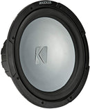 Kicker 45KM104 KM10 10-Inch (25cm) Weather-Proof Subwoofer for Enclosures, 4-Ohm, 250W - Bass Electronics