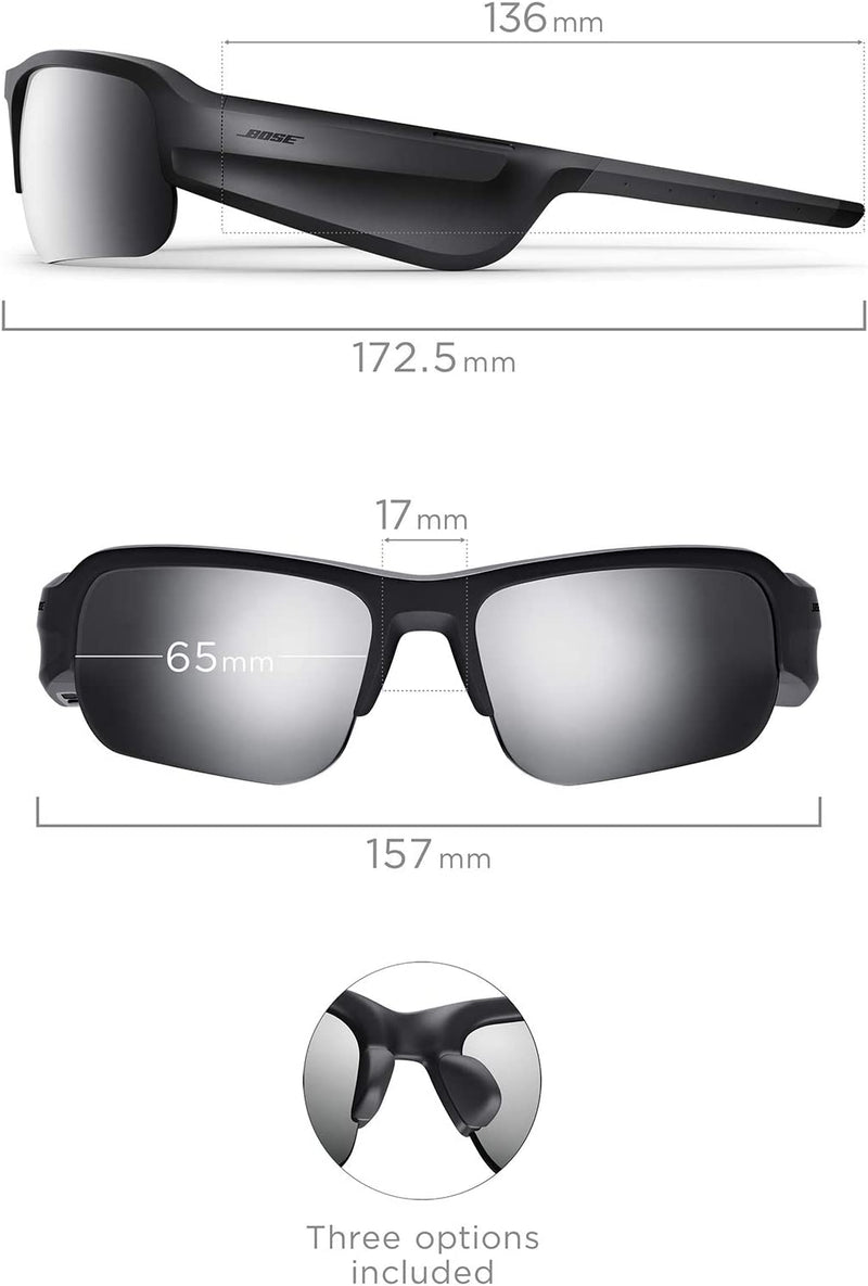 Bose Frames Tempo - Sports Sunglasses With Polarized Lenses & Bluetooth Connectivity