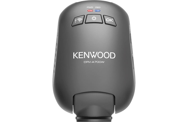 Kenwood DRV-A700WDP Compact HD dash cam with Wi-Fi and GPS — includes rear-view cam - Bass Electronics