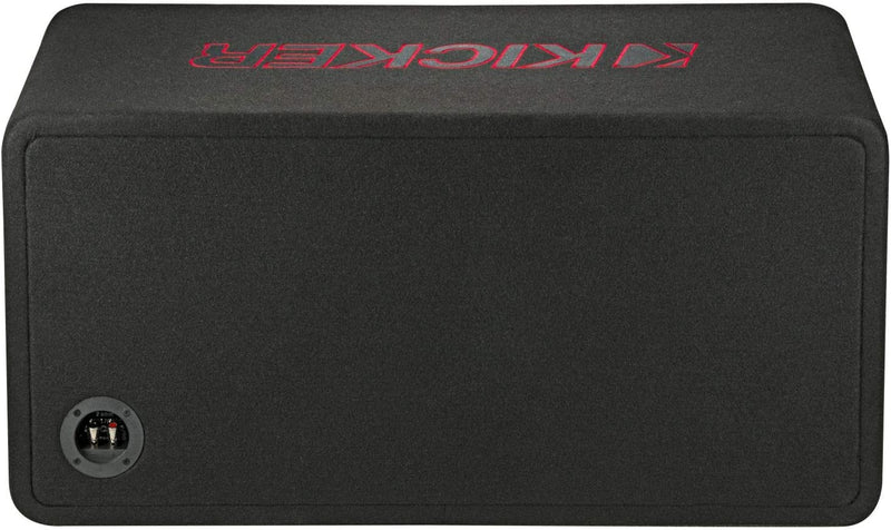 Kicker 45DL7R122 L7R 12-Inch (30cm) Dual Subwoofers in the CWR Style Vented Enclosure, 2-Ohm, 1200W - Bass Electronics