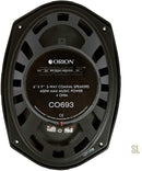 Orion CO693 6x9 3-Way Cobalt Series Coaxial Car Speakers, Black - Bass Electronics