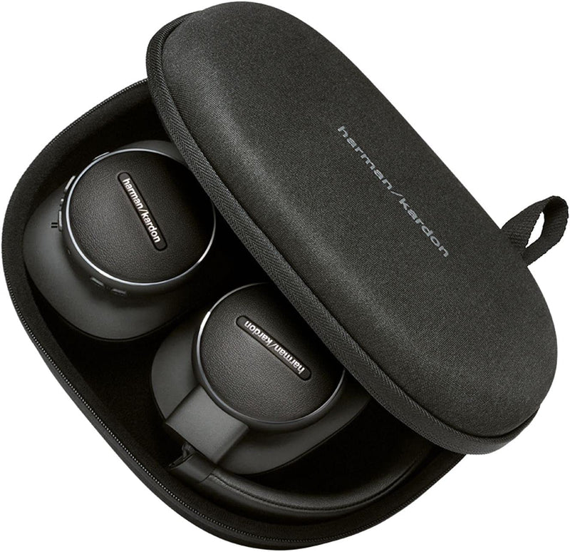 Harman Kardon FLY ANC Over-Ear Noise Cancelling Bluetooth Headphones - Black - Bass Electronics