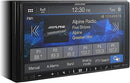 Alpine iLX-407 Shallow Chassis 7 Inch Multimedia Receiver with Apple Carplay - Bass Electronics