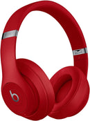Beats Studio3 Wireless Noise Cancelling Over-Ear Headphones - Apple W1 Headphone Chip, Class 1 Bluetooth, Active Noise Cancelling, 22 Hours of Listening Time, Built-in Microphone - Red - MX412LL/A