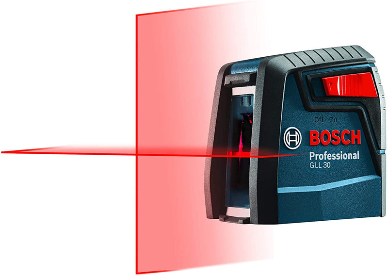 Bosch GLL 30 Self Leveling Cross Line Laser Level - Bass Electronics