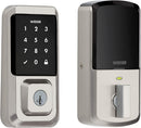 Weiser Satin Nickel Halo Wifi Touchscreen Deadbolt - Bass Electronics