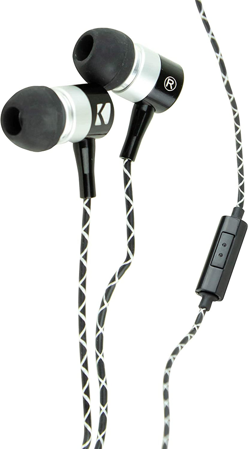 Kicker 46EB54 EB54 In-Ear Monitors, Black - Bass Electronics