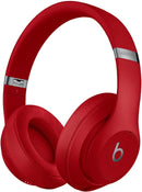 Beats Studio3 Wireless Noise Cancelling Over-Ear Headphones - Apple W1 Headphone Chip, Class 1 Bluetooth, Active Noise Cancelling, 22 Hours of Listening Time, Built-in Microphone - Red - MX412LL/A