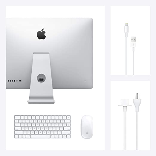 Apple iMac 27" Intel Core i5 Hexa-Core 10th Gen 3.3GHz Computer (MXWU2LL/A) -(2020 Model) - Bass Electronics