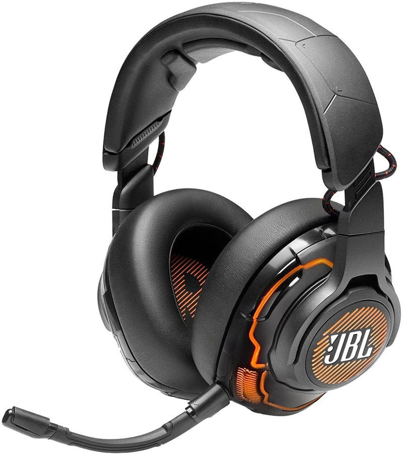 JBL Quantum ONE Wired Over-Ear Professional Gaming Headset with Head-Tracking Enchanced - Bass Electronics