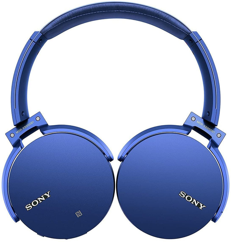 Sony Over-Ear Wireless Headphones with Mic (MDRXB950B1/L) - Blue - Bass Electronics