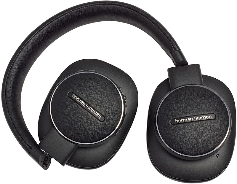Harman Kardon FLY ANC Over-Ear Noise Cancelling Bluetooth Headphones - Black - Bass Electronics