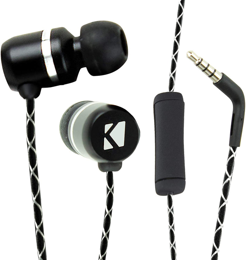 Kicker 46EB94 EB94 In-Ear Monitors, Black - Bass Electronics