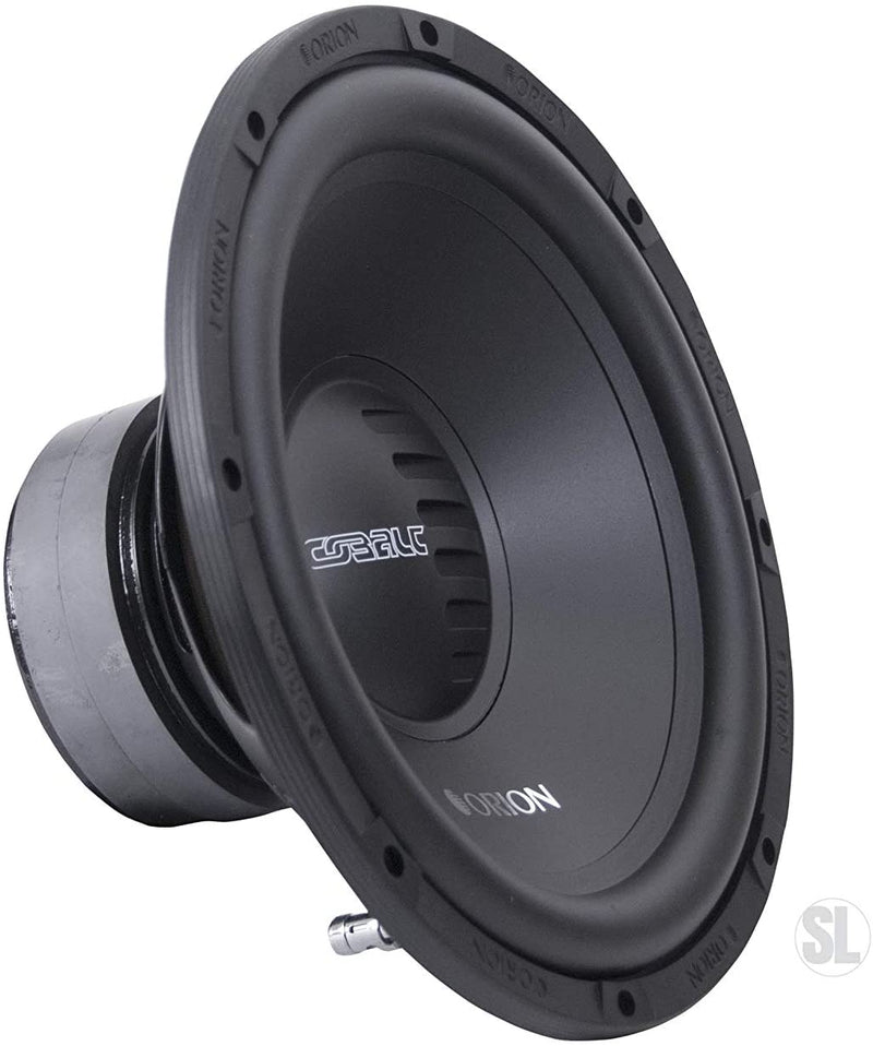 ORION CO124S Cobalt Series 12" 500W Subwoofer, Black - Bass Electronics