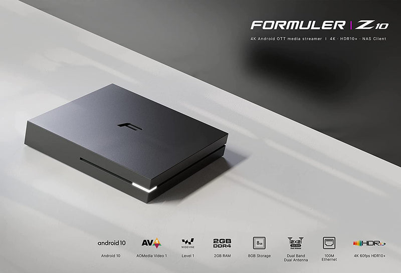 Formuler Z10 Android 10 Dual Band 5G 2GB Ram 8GB ROM 4K - Bass Electronics