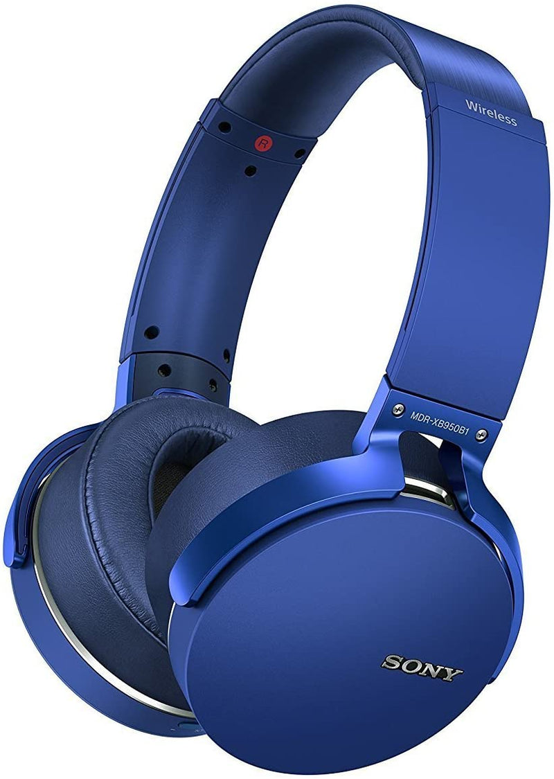 Sony Over-Ear Wireless Headphones with Mic (MDRXB950B1/L) - Blue - Bass Electronics