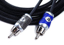 Kicker 46QI24 Q-Series Interconnect, 2-ch RCA Cable, 4m - Bass Electronics