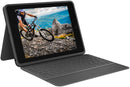 Logitech Keyboard Rugged Folio Case for iPad 10.2" - Black - Bass Electronics