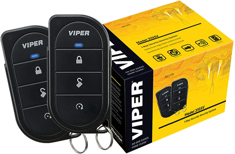 Viper 3105V Entry Level 1-Way Security & Keyless Entry System - Bass Electronics