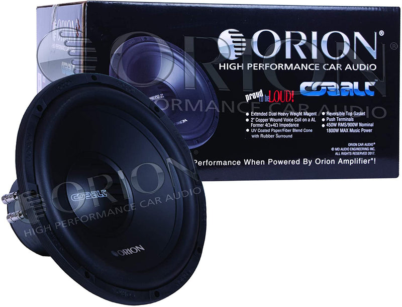 Orion CO124D Cobalt Subwoofer 12'' DVC 4 Ω - Bass Electronics