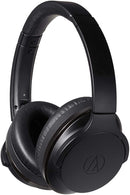 Audio-Technica ATH-ANC900BT QuietPoint Wireless Active Noise-Cancelling Headphones, Black, Adjustable - Bass Electronics