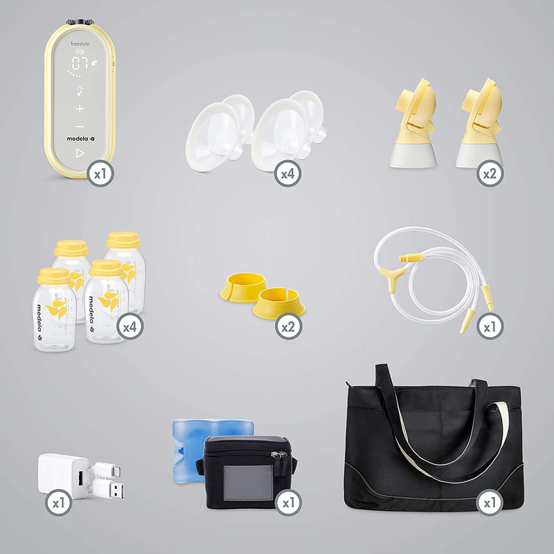 Medela Freestyle Flex Double Electric Breast Pump with Cooler & Carry Bag - Bass Electronics
