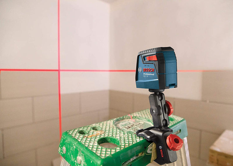 Bosch GLL 30 Self Leveling Cross Line Laser Level - Bass Electronics