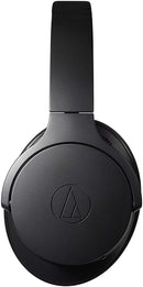 Audio-Technica ATH-ANC900BT QuietPoint Wireless Active Noise-Cancelling Headphones, Black, Adjustable - Bass Electronics