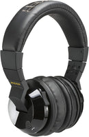 Kicker 46HP4BTB Improved battery and Bluetooth range; 3-button mic/remote on optional cable; black w/ yellow accents - Bass Electronics