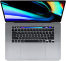 Apple MacBook Pro (16-inch, 2.6GHz 6-core 9th-Generation Intel Core i7, 16GB RAM, 512GB) - Space Grey - English
