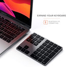 Satechi Bluetooth Extended Numeric Keypad - Slim Rechargeable 34-Key Numpad