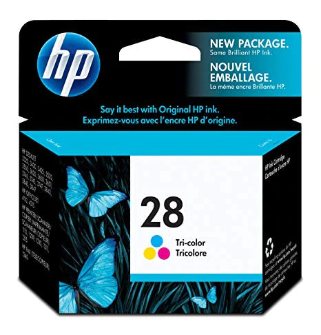 HP 28 Tri-Colour Original Ink Cartridge (C8728AN) - Bass Electronics