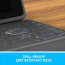 Logitech Keyboard Rugged Folio Case for iPad 10.2" - Black - Bass Electronics